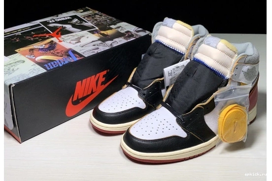 Cheap EP Un Hi BV1300-106 Nrg 'Union' Jordan Air 1 BV1300-106  Retro 0325